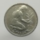 1967 F - 50 pfennig, Bundesrepublik Deutschland, Nemecko