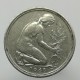 1968 J - 50 pfennig, Bundesrepublik Deutschland, Nemecko