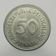 1970 F - 50 pfennig, Bundesrepublik Deutschland, Nemecko