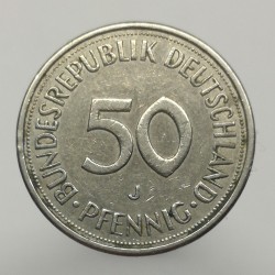 1977 J - 50 pfennig, Bundesrepublik Deutschland, Nemecko