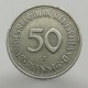1982 J - 50 pfennig, Bundesrepublik Deutschland, Nemecko