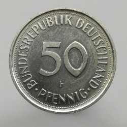 1994 F - 50 pfennig, Bundesrepublik Deutschland, Nemecko
