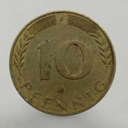 1969 J - 10 pfennig, Bundesrepublik Deutschland, Nemecko