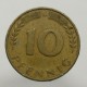1970 G - 10 pfennig, Bundesrepublik Deutschland, Nemecko