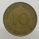 1971 J - 10 pfennig, Bundesrepublik Deutschland, Nemecko