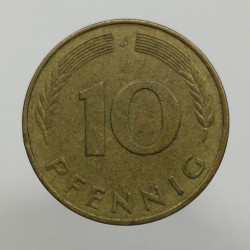 1979 J - 10 pfennig, Bundesrepublik Deutschland, Nemecko