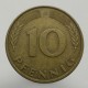 1980 G - 10 pfennig, Bundesrepublik Deutschland, Nemecko