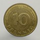 1985 F - 10 pfennig, Bundesrepublik Deutschland, Nemecko