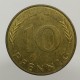 1989 J - 10 pfennig, Bundesrepublik Deutschland, Nemecko