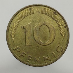 1992 D - 10 pfennig, Bundesrepublik Deutschland, Nemecko