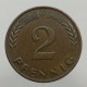 1964 G - 2 pfennig, Bundesrepublik Deutschland, Nemecko