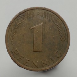 1989 D - 1 pfennig, Bundesrepublik Deutschland, Nemecko