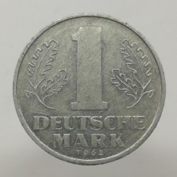 1962 A - 1 Deutsche mark, Deutsche Demokratische Republik, Nemecko