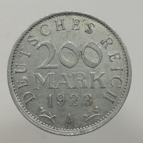 1923 A - 200 mark, Deutsches Reich, Nemecko