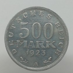 1923 A - 500 mark, Deutsches Reich, Nemecko