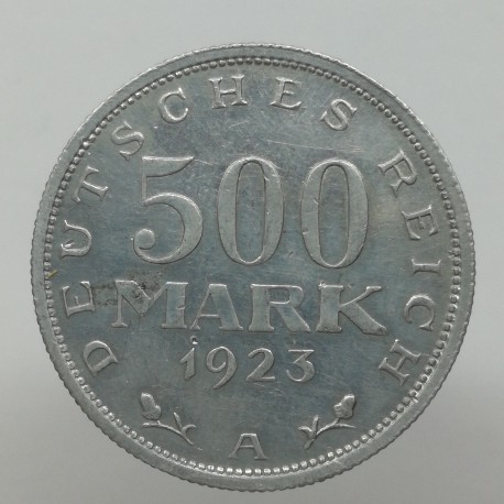 1923 A - 500 mark, Deutsches Reich, Nemecko