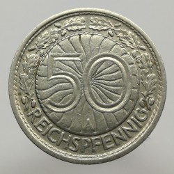 1928 A - 50 reichspfennig, Deutsches Reich, Nemecko