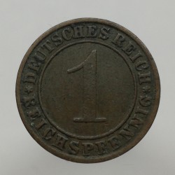 1930 A - 1 reichspfennig, Deutsches Reich, Nemecko