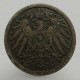 1895 F - 5 pfennig, Deutsches Reich, Nemecko