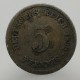 1898 J - 5 pfennig, Deutsches Reich, Nemecko