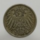1901 A - 5 pfennig, Deutsches Reich, Nemecko