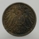 1911 F - 5 pfennig, Deutsches Reich, Nemecko