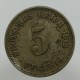 1912 D - 5 pfennig, Deutsches Reich, Nemecko