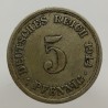 1914 A - 5 pfennig, Deutsches Reich, Nemecko