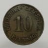 1914 A - 10 pfennig, Deutsches Reich, Nemecko