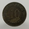 1914 G - 10 pfennig, Deutsches Reich, Nemecko