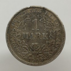 1903 E - 1 mark, Deutsches Reich, Nemecko