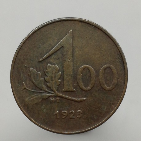 1923 - 100 kronen, Rakúsko