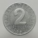 1952 - 2 groschen, Rakúsko