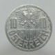 1961 - 10 groschen, Rakúsko