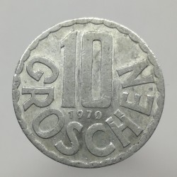 1970 - 10 groschen, Rakúsko
