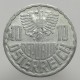 1971 - 10 groschen, Rakúsko
