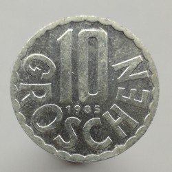 1985 - 10 groschen, Rakúsko