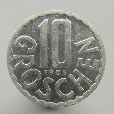 1985 - 10 groschen, Rakúsko