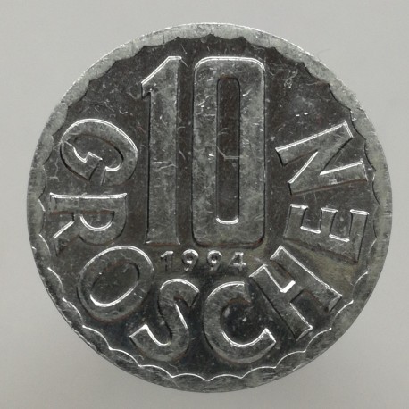 1994 - 10 groschen, Rakúsko