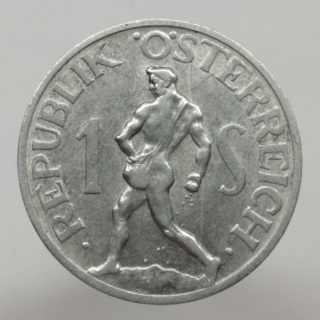 1946 - 1 schilling, Rakúsko