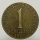 1960 - 1 schilling, Rakúsko