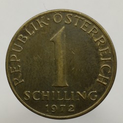 1972 - 1 schilling, Rakúsko