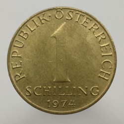 1974 - 1 schilling, Rakúsko