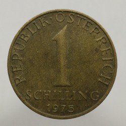 1975 - 1 schilling, Rakúsko