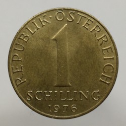 1976 - 1 schilling, Rakúsko