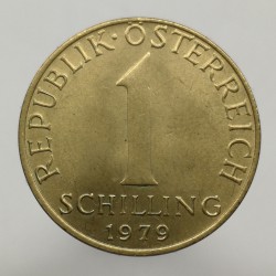 1979 - 1 schilling, Rakúsko