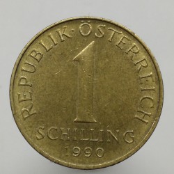1990 - 1 schilling, Rakúsko