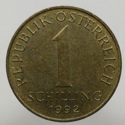 1992 - 1 schilling, Rakúsko