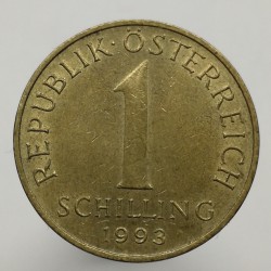 1993 - 1 schilling, Rakúsko