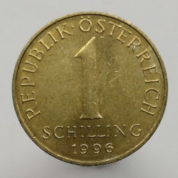 1996 - 1 schilling, Rakúsko